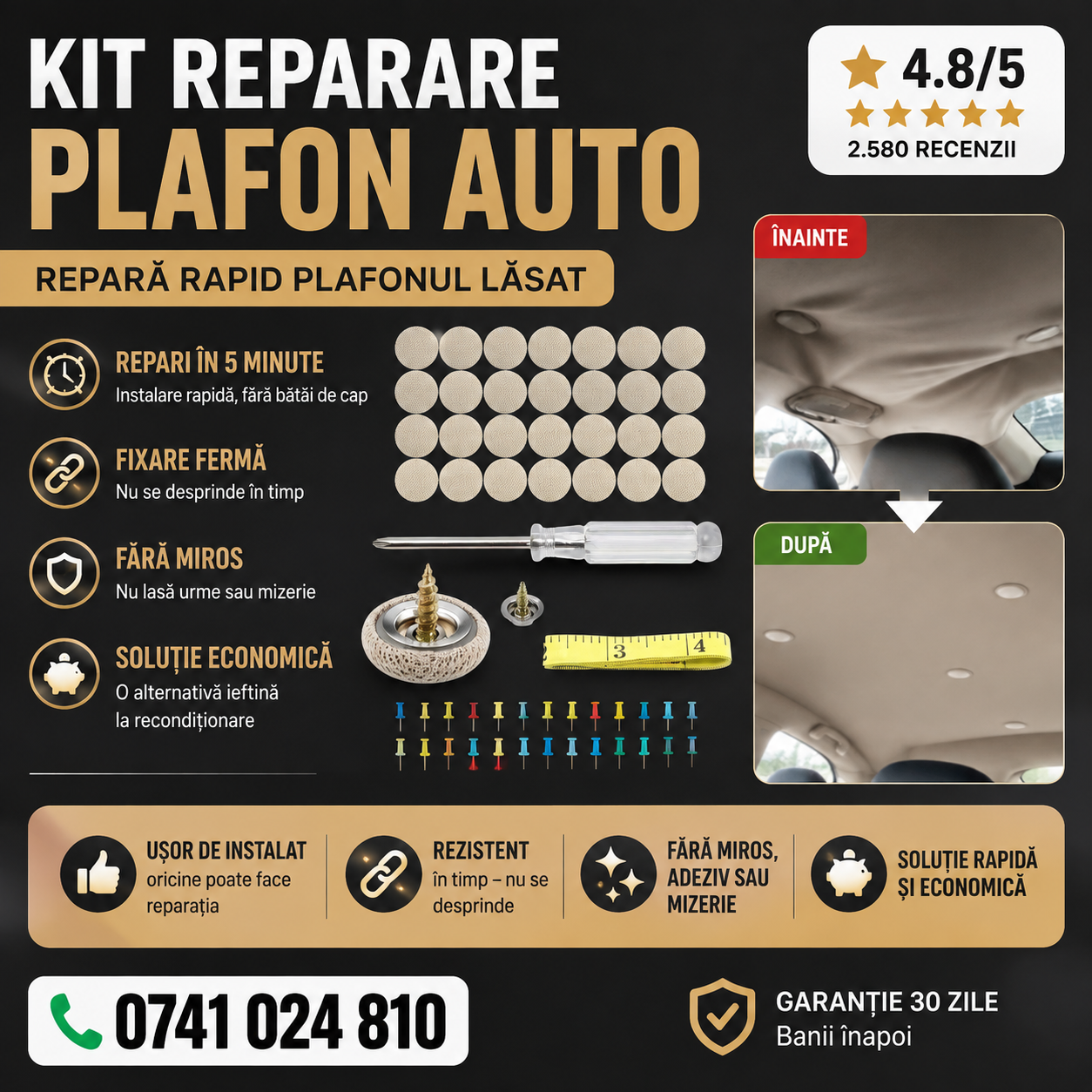 PlafonFix - Kit reparatie plafon