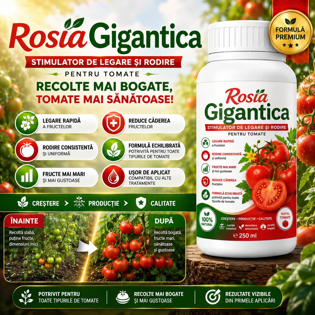 RosiaGigantica - Activator pentru tomate